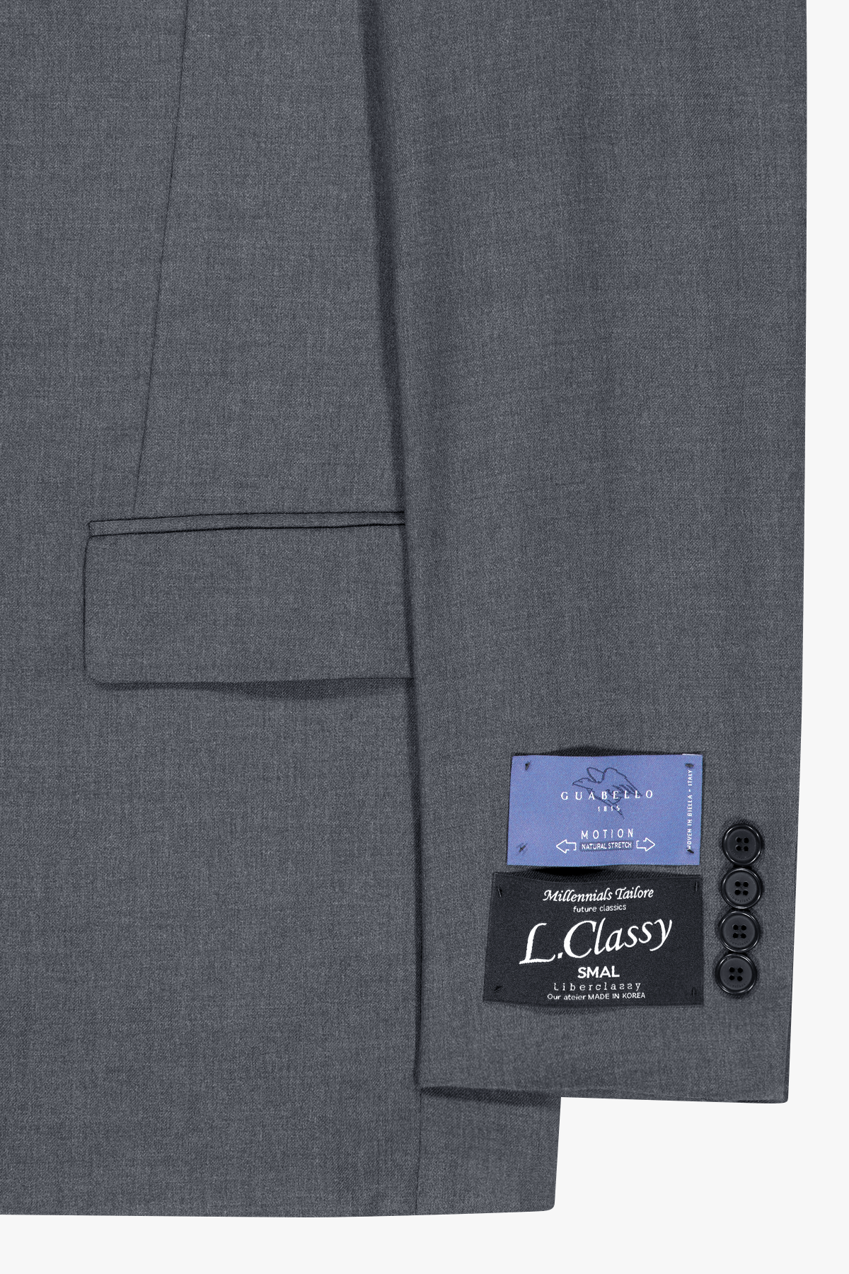 ����Ŭ����, [26SS] LMM11732 SMAL LINE (3 PIECE SUIT), ������ �������̴� ��ġƮ���� ����ư �̱� ��Ʈ