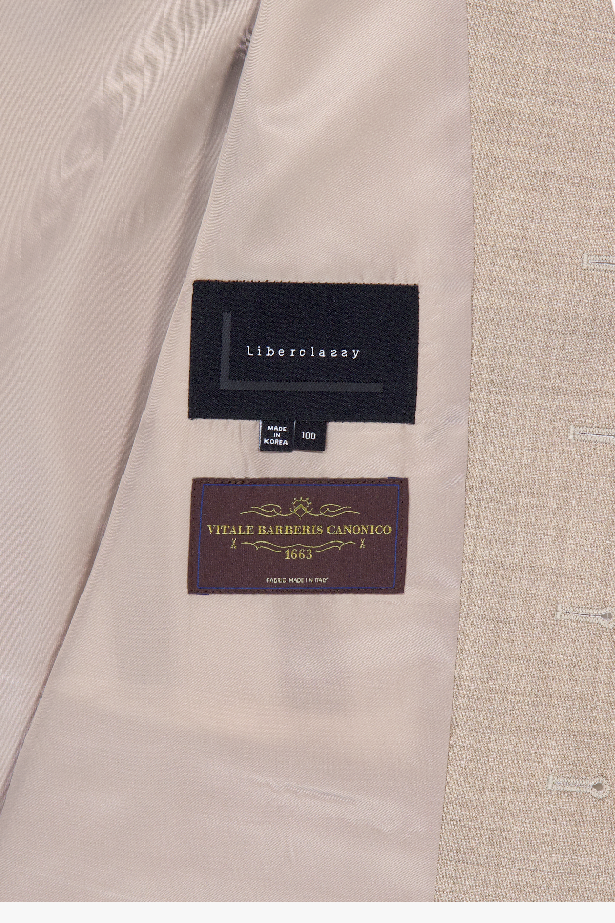 ����Ŭ����, [26SS] LMM11728 SMAL LINE (3 PIECE SUIT), ������ �����ö��̶��̴� ��ġƮ���� ����ư �̱� ��Ʈ